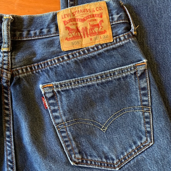 Levi’s 505 Blue Jeans, size: W30xL32 - Picture 3 of 6